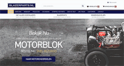 Desktop Screenshot of blazerparts.nl
